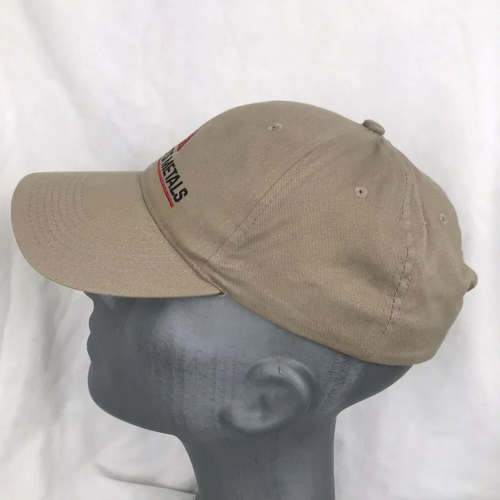 Merchant Metals Hat Baseball Cap Vintage Worker Employee Company